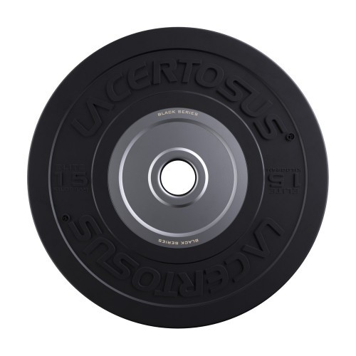 Bumper Plate 15 Kg Elite - Black Series Plates - 0805698479479