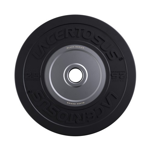 Bumper Plate 25 Kg Elite - Black Series Plates - 0805698479509