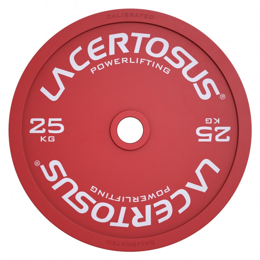 Powerlifting Calibrated Plate 25Kg Plates - 0805698479332 -